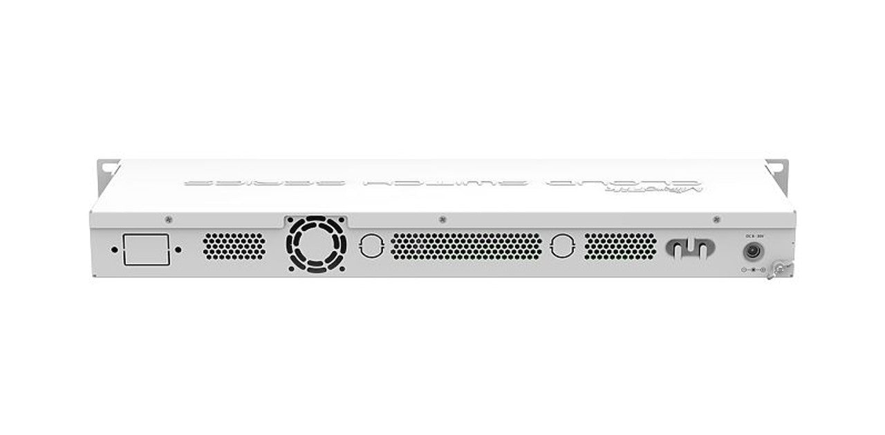 Switch 24 Ptos Mikrotik +2Sfp 1000Mbps Management Cloud Sw Series, Layer 2, Rack 1U OS v6, Level 5 license. Mikrotik.