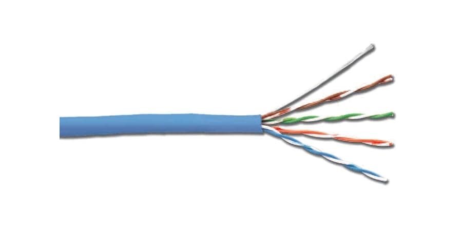 Siemon Cable CAT6 1000FT AWG24 UTP PVC UTP CM RXA Blue